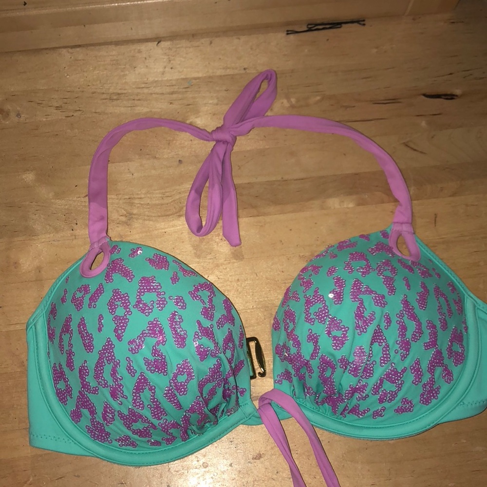 victoria’s secret push up bathing suit top